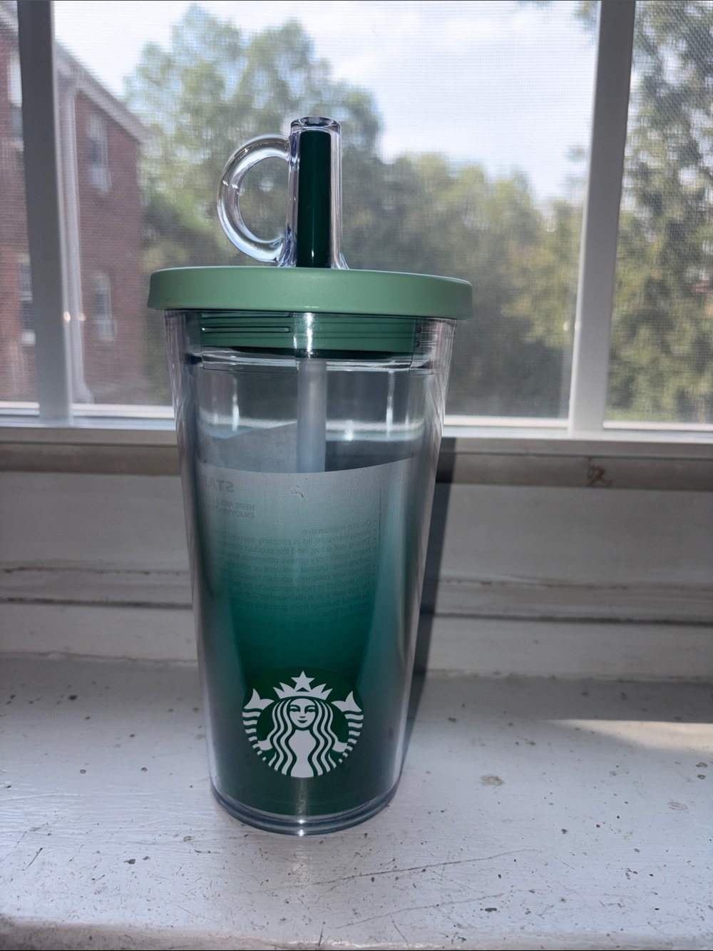 16oz twist and lock Starbucks tumbler